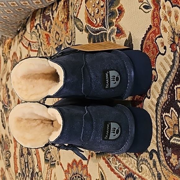 BEARPAW: RETRO MAREN: Cadet Navy OR Eggplant Sz 9 - BNIB! - Picture 8 of 14